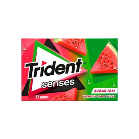 Trident Watermelon Chewing Gum Senses 12 Units