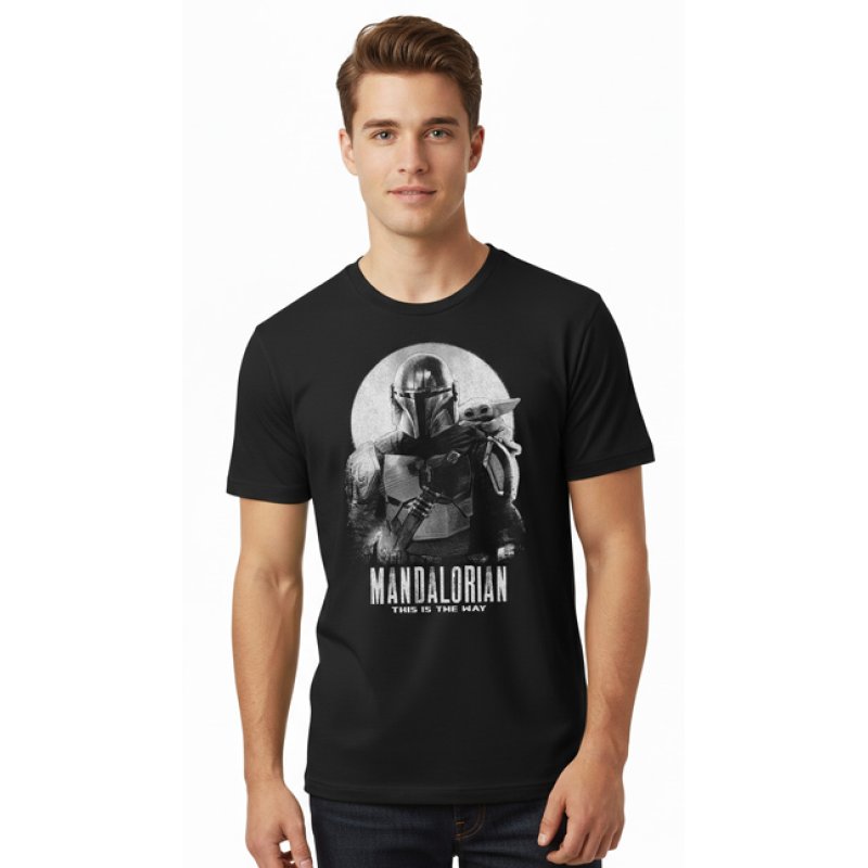 MANDALORIAN & GROGU - This is the way - T-Shirt (M)