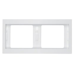 Hager 13637009 wall plate/switch cover White