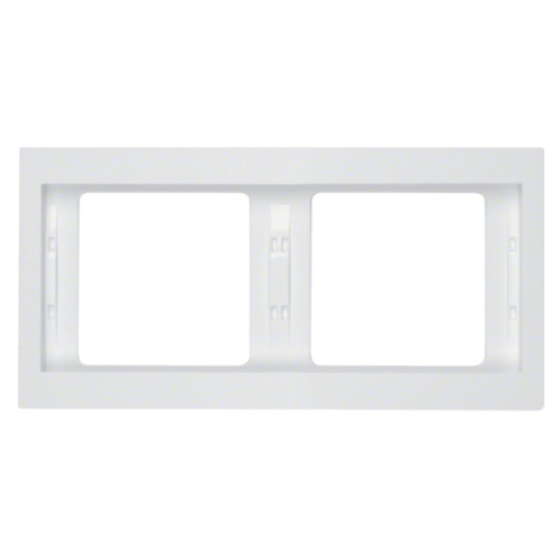Hager 13637009 wall plate/switch cover White