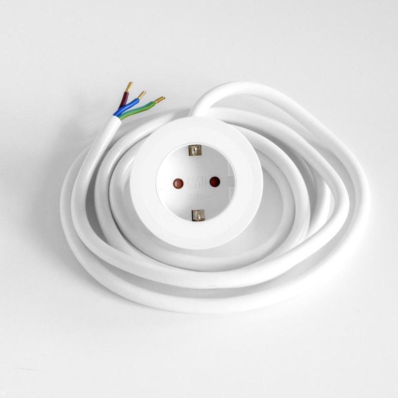 Bachmann PIX built-in socket with 2m power cable