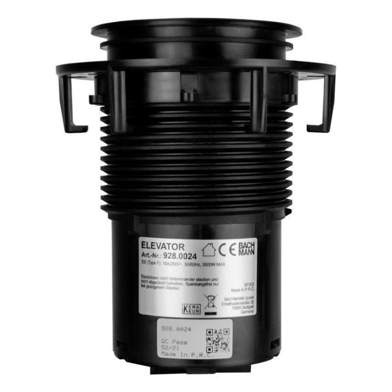 Bachmann ELEVATOR prise de courant 2 x Type F Noir