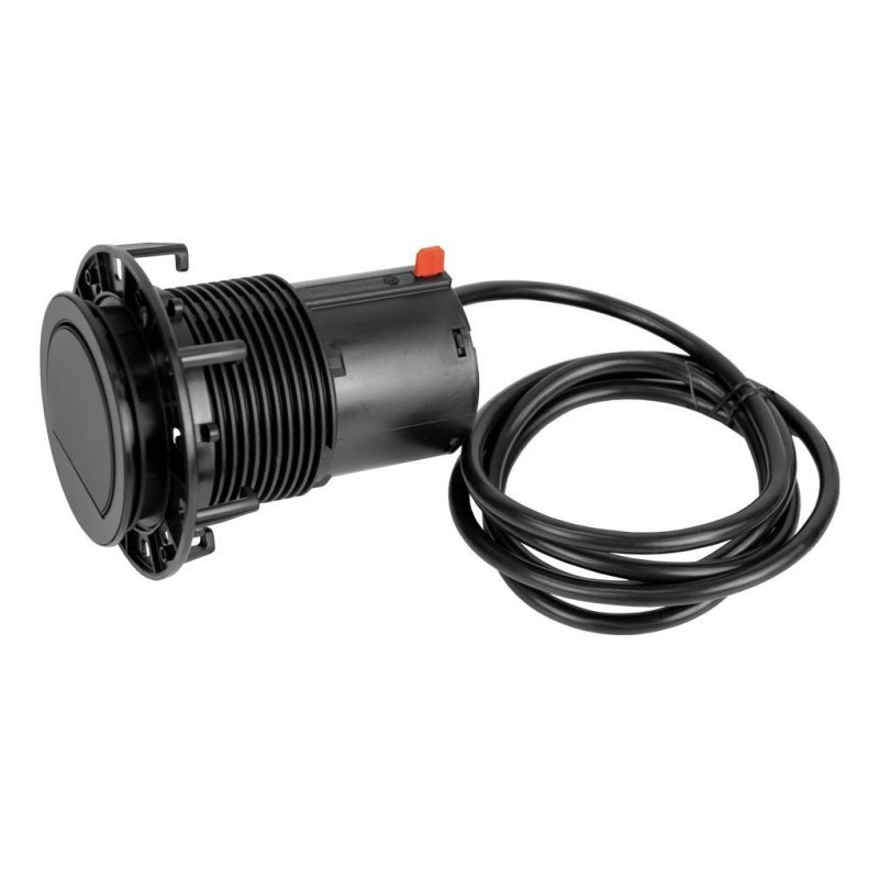 BACHMANN Elevator 2xCEE7/3, AEH, schwarz, 2 m