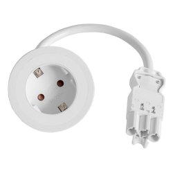 Bachmann 926.300 prise de courant Blanc