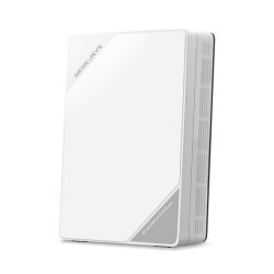 Mercusys MB520-5G 5G AX3000 Wireless Router routeur sans fil 2.5 Gigabit Ethernet Bi-bande (2,4 GHz / 5 GHz) Blanc