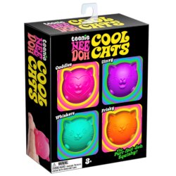 NeeDoh - Teenie Cool Cats 4-Pack (200109)