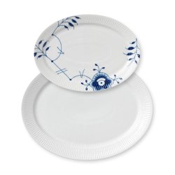 Royal Copenhagen - Mixed Oval Platters - Ø28 cm & Ø35 cm