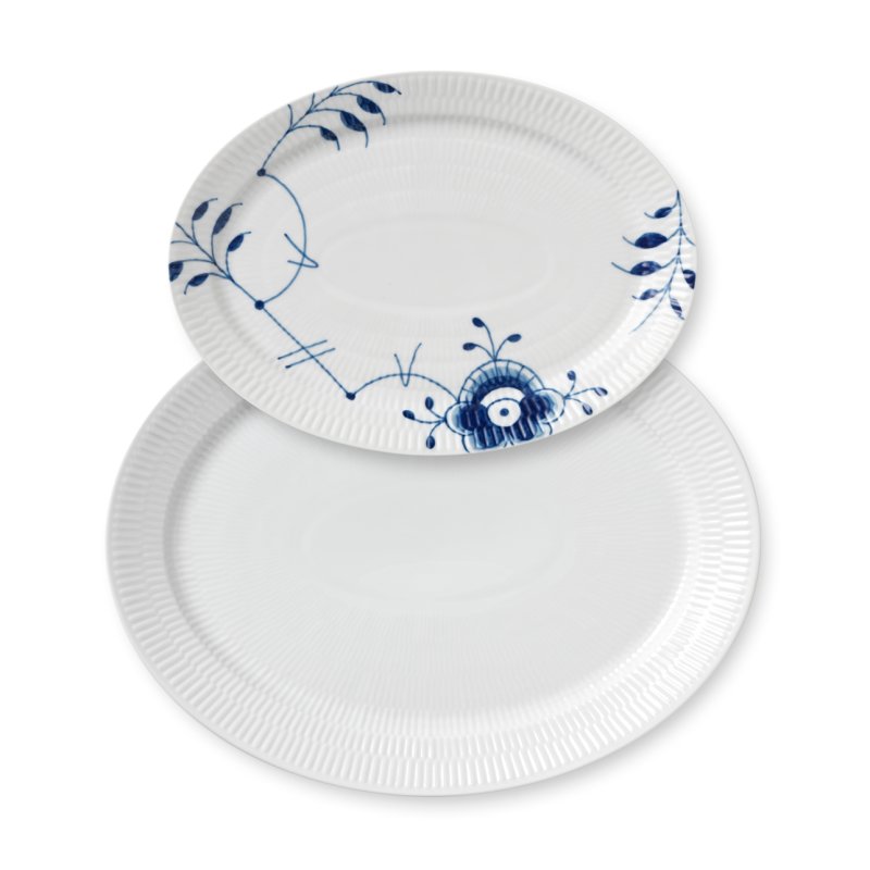 Royal Copenhagen - Mixed Oval Platters - Ø28 cm & Ø35 cm