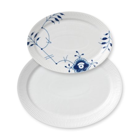 Royal Copenhagen - Mixed Oval Platters - Ø28 cm & Ø35 cm