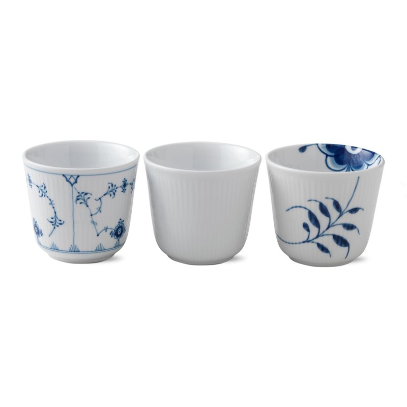 Royal Copenhagen - Blue Thermal Mugs - 26 cl - Set of 3