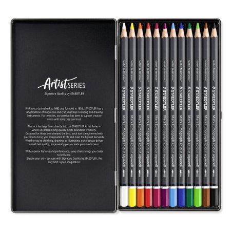 Staedtler Mars Lumograph Multicolore 12 pièce(s)