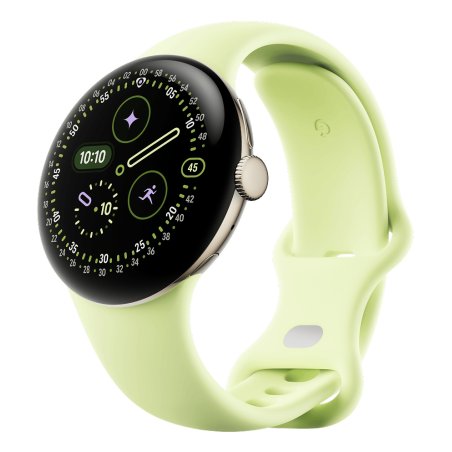 Google Pixel Watch 4 AMOLED 41 mm Numérique Écran tactile Or Wifi GPS (satellite)