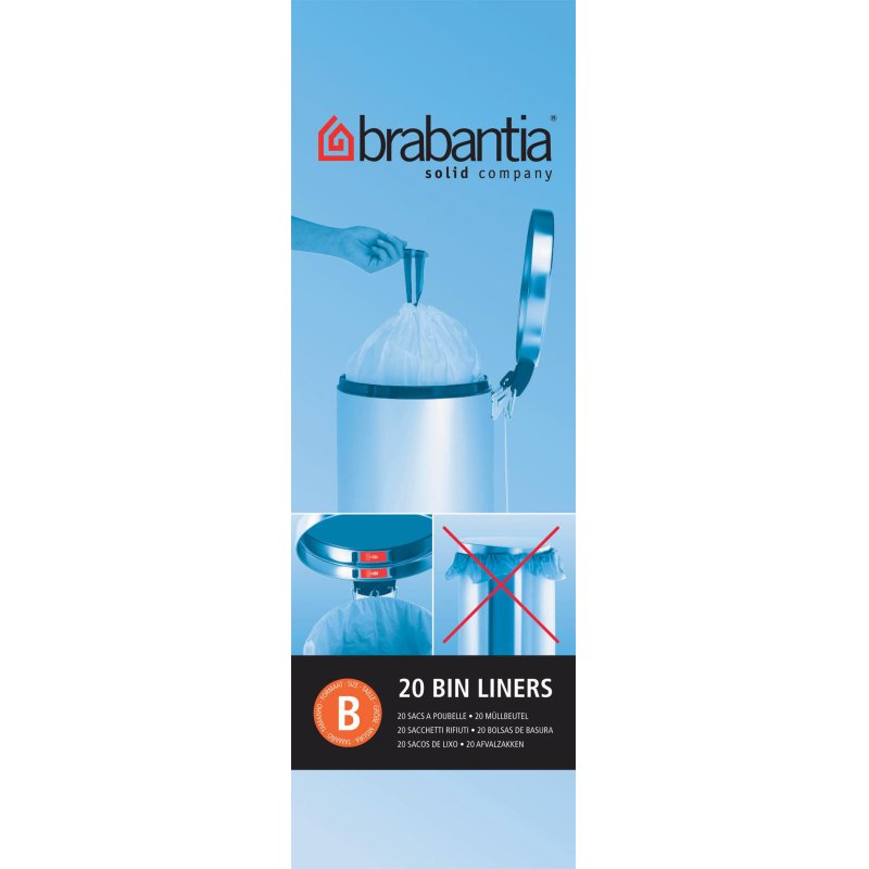 Brabantia B trash bag 5 L 20 pc(s)