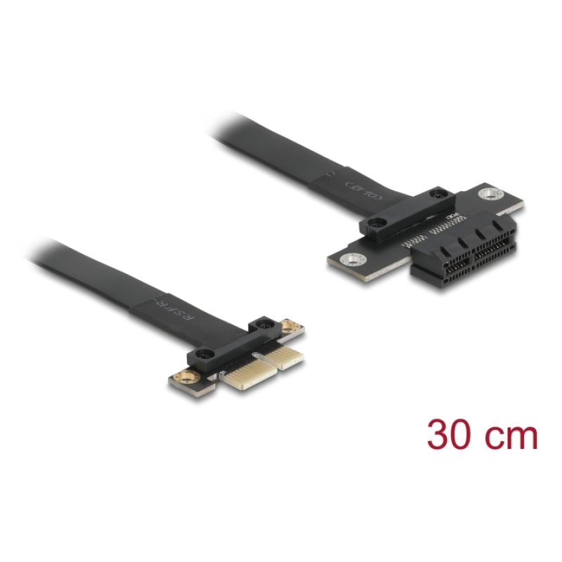 PCI Express x1 Stecker zu x1 Slot Verlängerung 30 cm Riser Karte