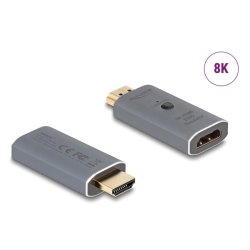 DeLOCK 64324 changeur de genre de câble HDMI Anthracite