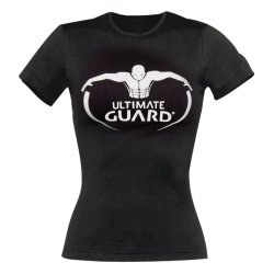 Ultimate Guard Ladies T-Shirt Logo Black Size L