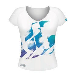 Ultimate Guard Ladies T-Shirt UG Distressed White Size L