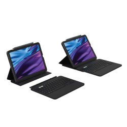 ZAGG Pro Keys 2 Bluetooth-Keyboard für iPad Air 11 Zoll (M2/M3) schwarz