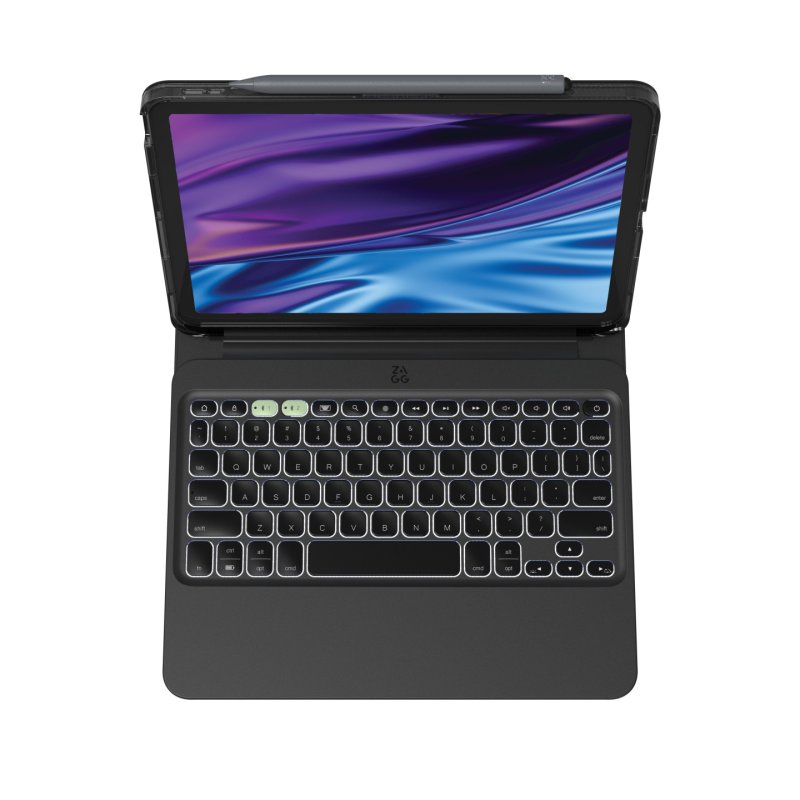 ZAGG Pro Keys 2 QWERTZ Allemand Bluetooth Noir