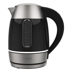 Cecotec Thermosense 400 VisionLight bouilloire 1,7 L 2200 W Noir, Argent