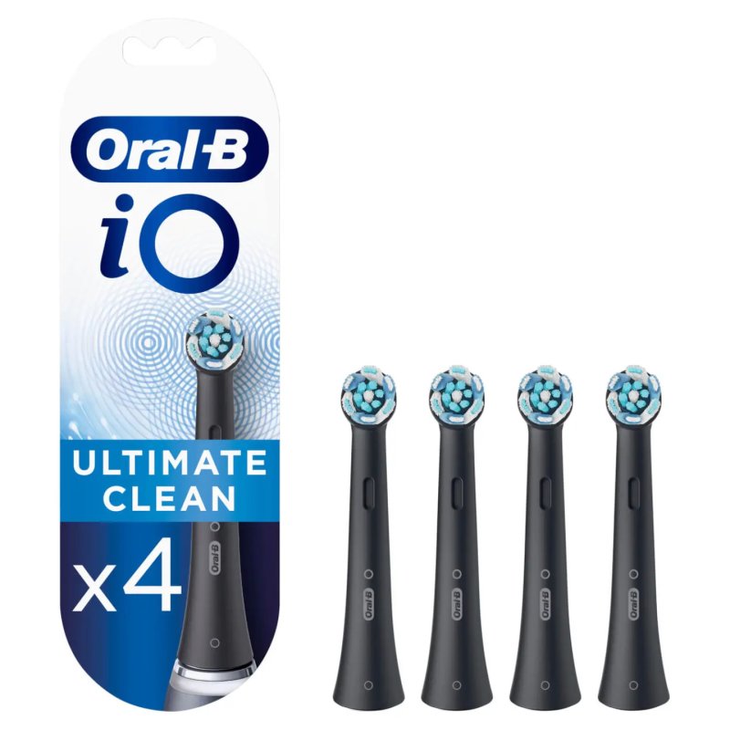 Oral-B iO Ultimate Clean ORAIOB4BK toothbrush head 4 pc(s) Black