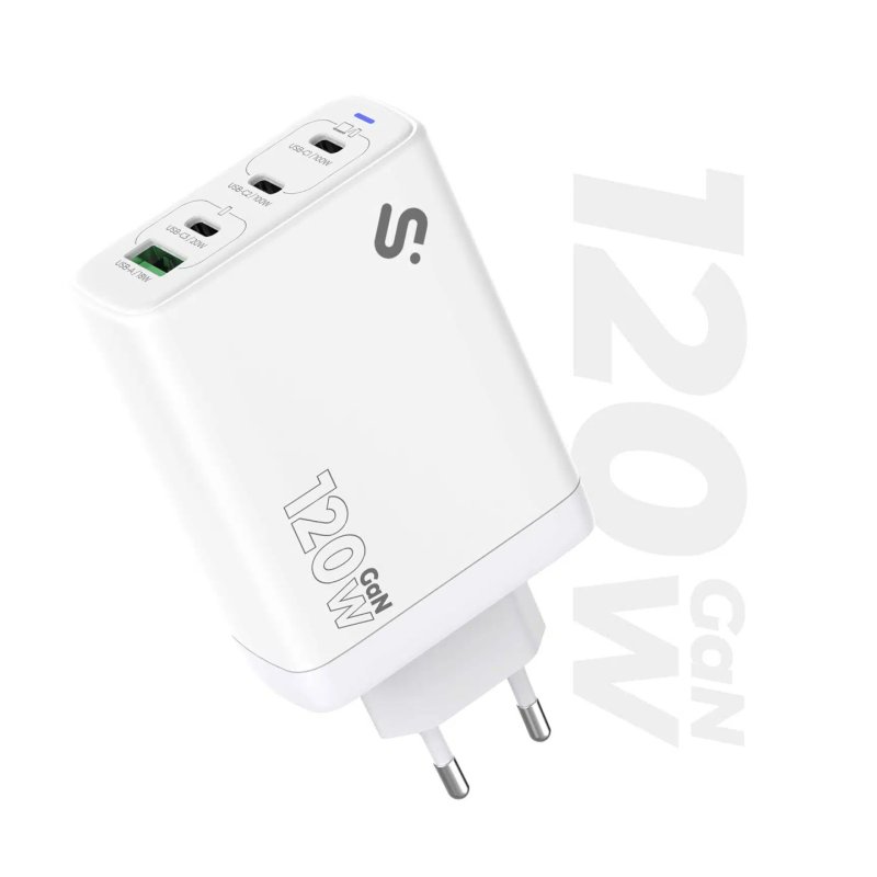 SUBBLIM SUBCHG-6G1204 chargeur d'appareils mobiles Universel Blanc Secteur Charge rapide Intérieure