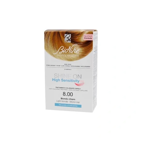 Bionike Shine On High Sensitivity Plus Hair Coloring Treatment 800 Light Blonde