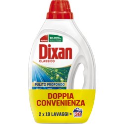 Dixan Classic Liquid Laundry Detergent 2 Pieces For 19 Washes