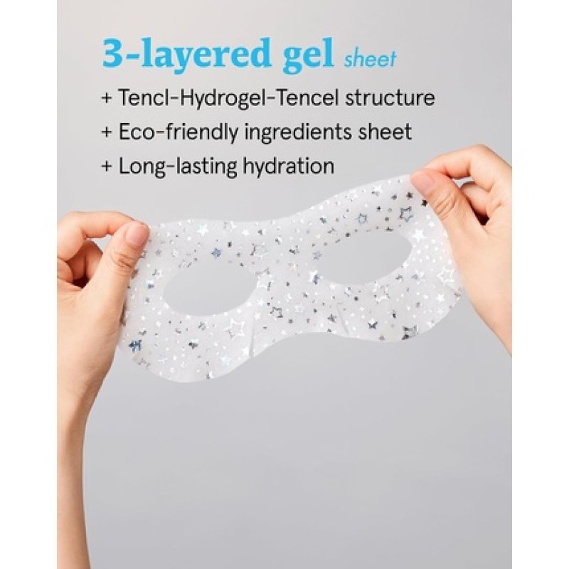 Thesaem Iceland Glitter Eye Goggle Mask - Refreshing & Hydrating Korean Eye Mask