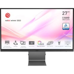 MSI Modern MD271UL écran plat de PC 68,6 cm (27") 3840 x 2160 pixels 4K Ultra HD Gris