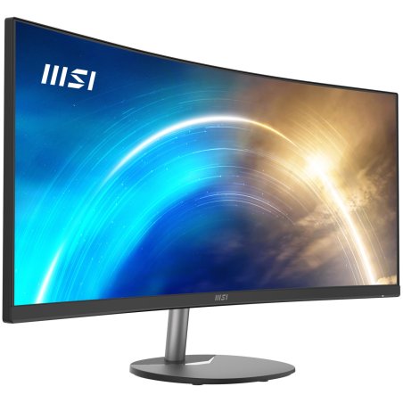 MSI Pro MP341CQ 34 Inch Curved Monitor, 1500R, UWQHD (3440 x 1440), 21:9, 100Hz, VA, 4ms, HDMI, VGA, Built-in Speakers,