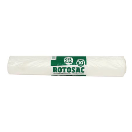 Gelsac Gel Sac Sacco&Sacco 10 Garbage Bags 92x120 Cm 180 L Transparent