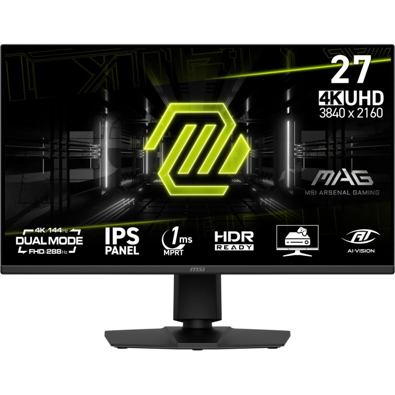 MSI MAG 275UPD E14 computer monitor 68.6 cm (27") 3840 x 2160 pixels 4K Ultra HD Black