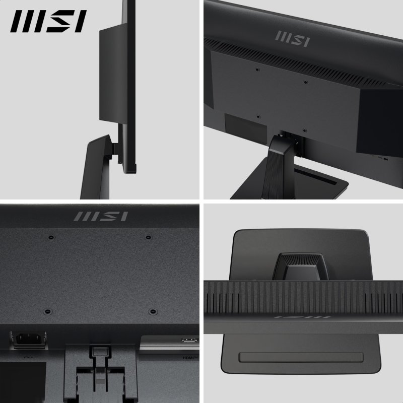 MSI Pro MP225V 21.45 Inch Monitor, FHD (1920 x 1080), 100Hz, VA, 1ms, 1x HDMI 1.4b, 1x D-Sub(VGA), Anti-Glare,