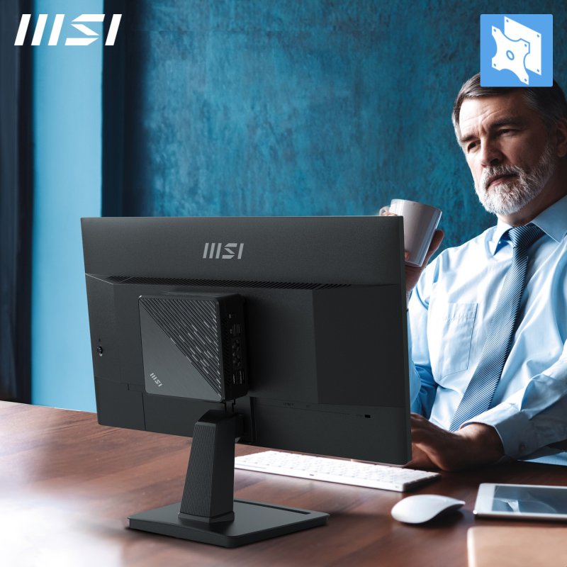 MSI Pro MP225V 21.45 Inch Monitor, FHD (1920 x 1080), 100Hz, VA, 1ms, 1x HDMI 1.4b, 1x D-Sub(VGA), Anti-Glare,