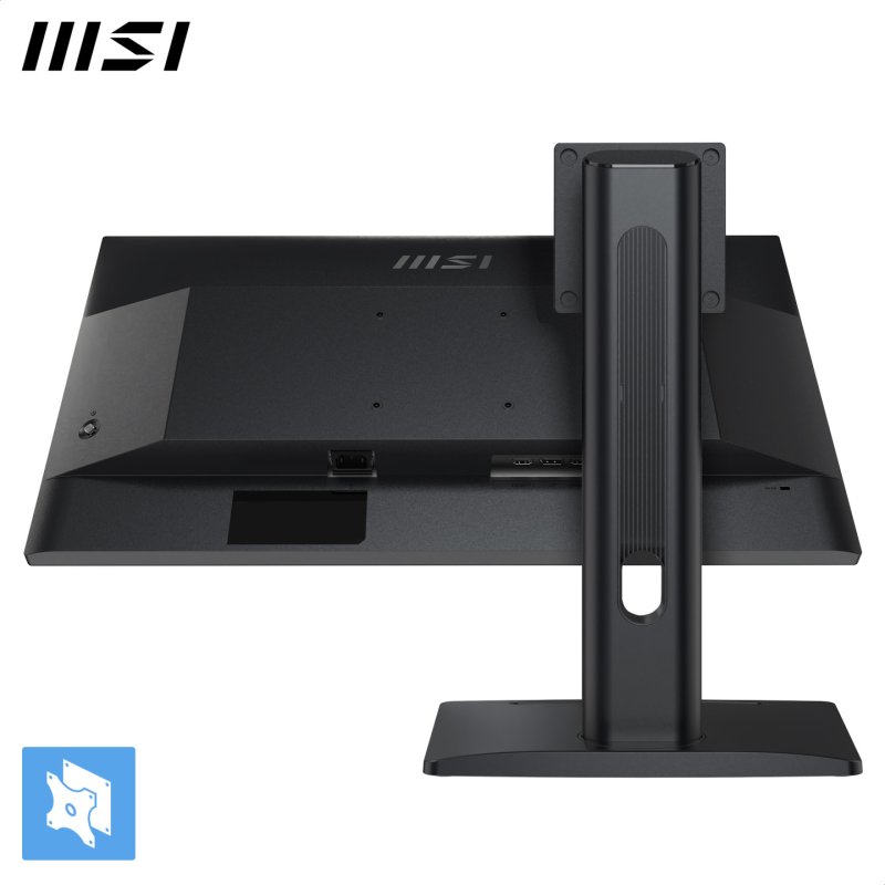 MSI Pro MP275QPG 27 Inch Monitor, QHD (2560 x 1440), 100Hz, IPS, 1ms, 2x HDMI 2.0b, 1x DP 1.2a output, Built-in