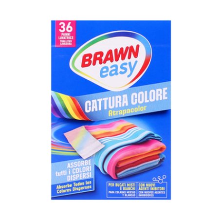 Brawn Safe Laundry Cloths Capture Dyes And Colors 36 Pieces