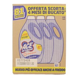 Ace Liquid Laundry Detergent Lavender Scent 3 Pieces For 27 Washes