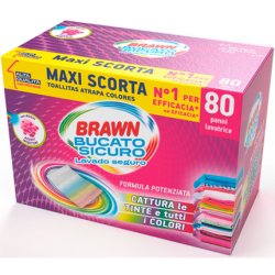 Brawn Safe Laundry Color Catcher Maxi Supply 80 Sheets
