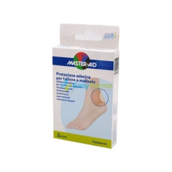 Pietrasanta Pharma Master Aid Foot Care Adhesive Protection For Heel And Ankle 72x43x3 Mm 2 Pieces