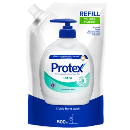 Protex Ultra Liquid Soap Refill With Natural Antibacterial Ingredient 500 Ml