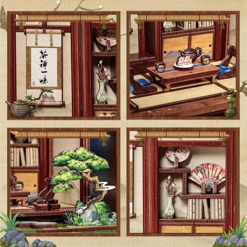 BOOK NOOK KIT - DIY - Kirishima Cha-an - 145pc Eclairage LED