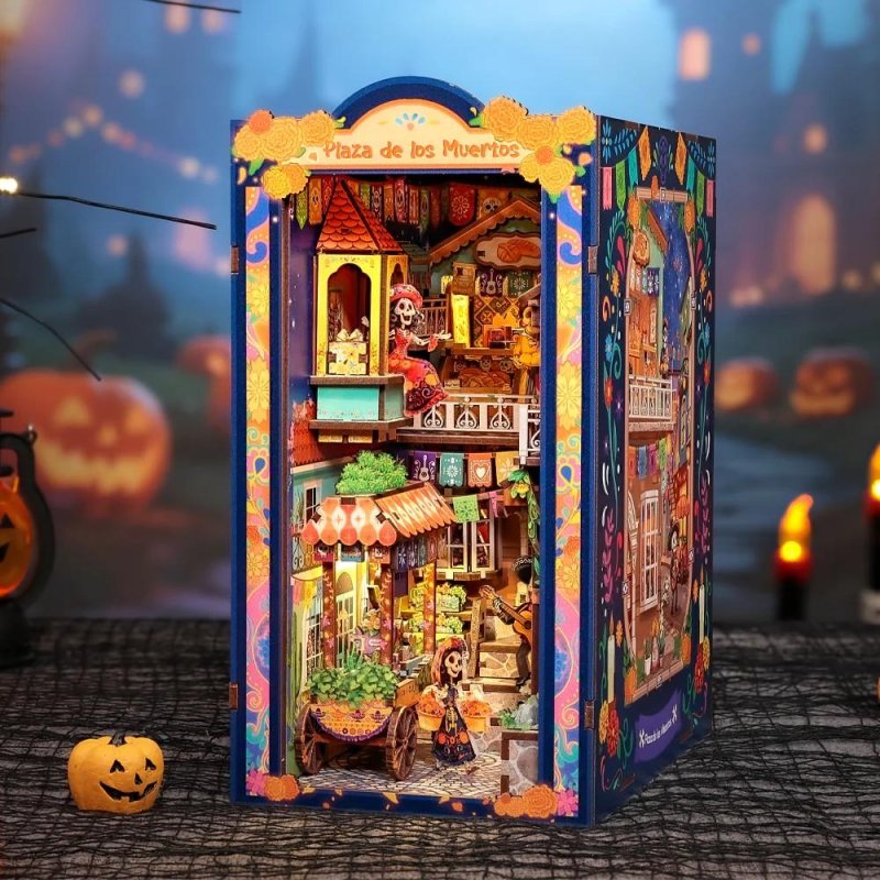 BOOK NOOK KIT - DIY - Plaza de los Muertos - 350pc Eclairage LED