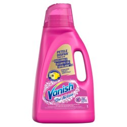 Vanish Oxi Action Pink Stain Remover Liquid For Colored Fabrics 3 Liters