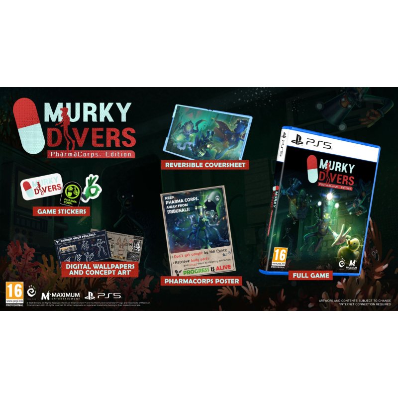 Just for Games Murky Divers - PharmaCorps. Edition