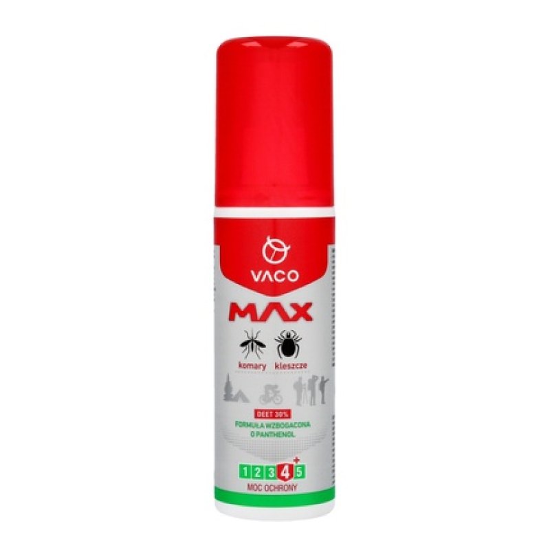 Vaco Max Mosquito And Tick Liquid Deet 30 80ml