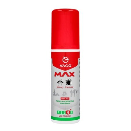 Vaco Max Mosquito And Tick Liquid Deet 30 80ml