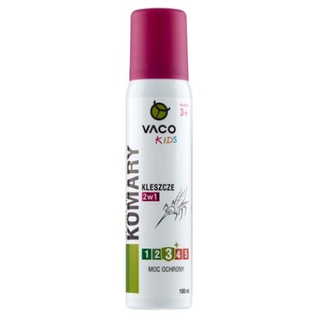 Vaco Kids 2 In 1 Spray For Mosquitoes And Ticks 100ml