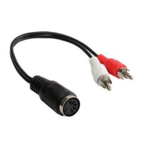 Good Connections Audio Adapter Cinch St.-5-pol DIN Bu.