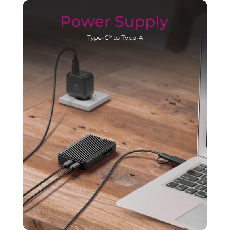 ICY BOX IB-CR601M-C31 Enceinte ssd Noir M.2